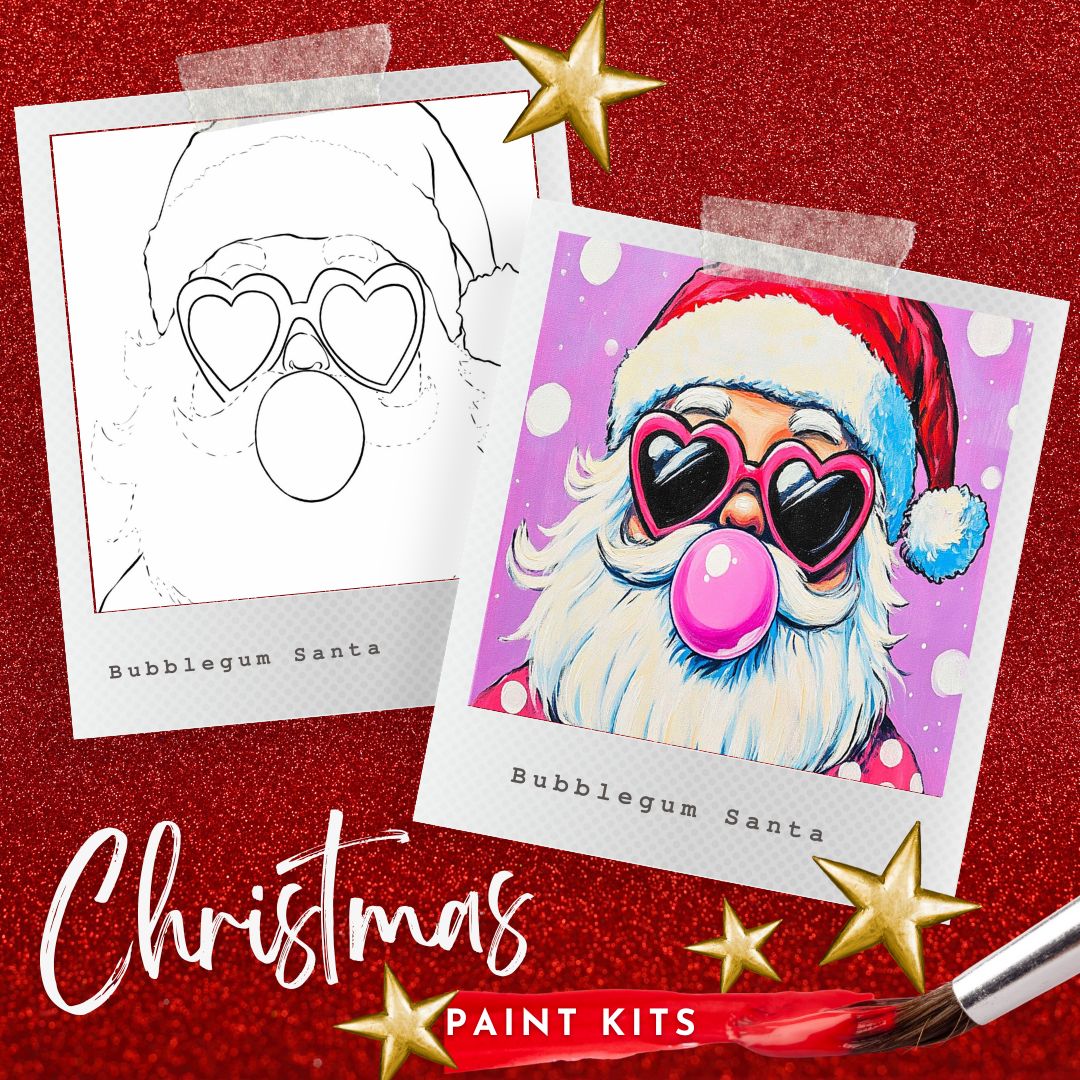 Bubblegum Santa Paint Kit